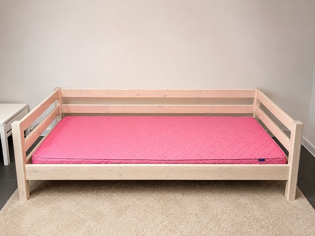 Lit Flexa Enfant Rose - 2 disponibles, Enlèvement, Comme neuf, Matelas