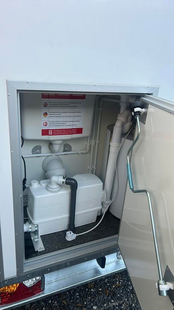 Mobiele badkamer te huur was/droogkast, Ophalen, Nieuw
