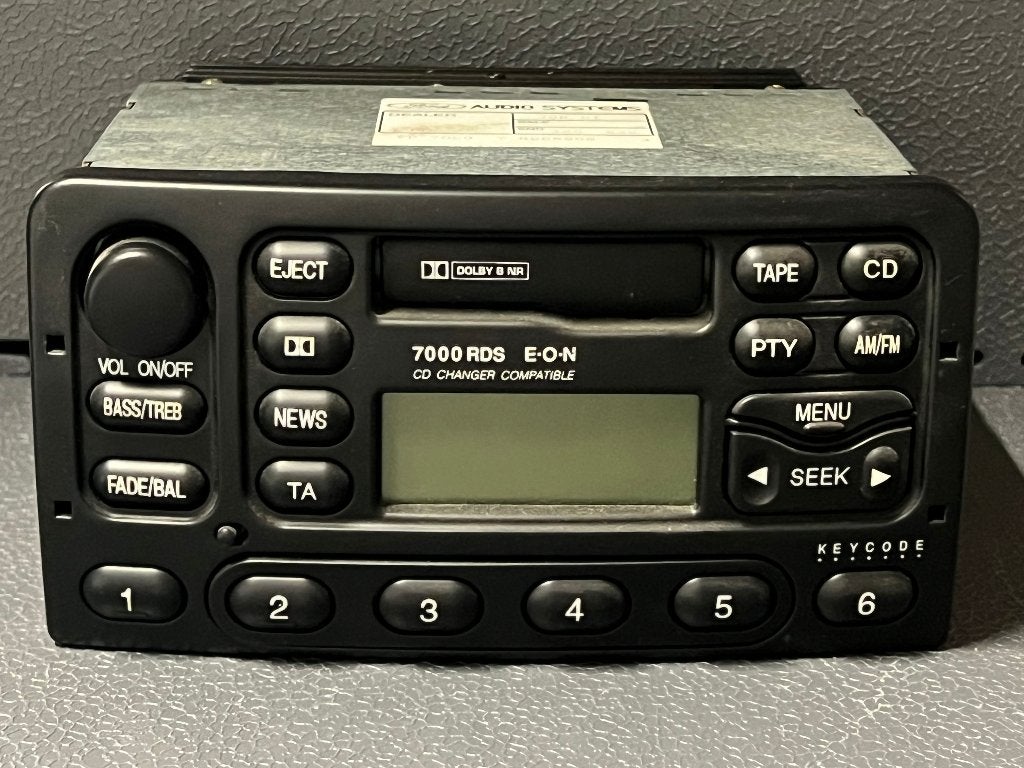 OEM Ford 7000 RDS EON autoradio-cassette, Autos : Divers, Autoradios, Comme neuf, Enlèvement ou Envoi
