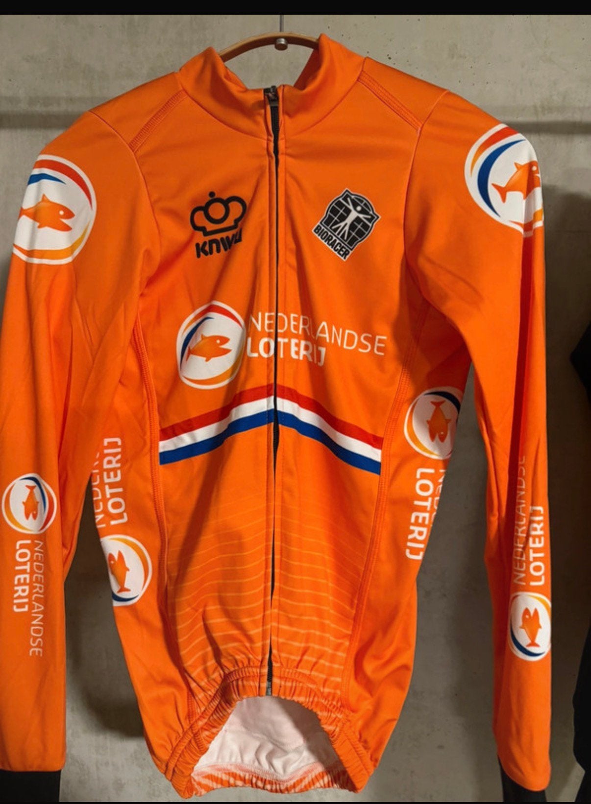 Nederlandse landen trui gesigneerd door Lucinda Brand, Verzamelen, Ophalen of Verzenden, Zo goed als nieuw
