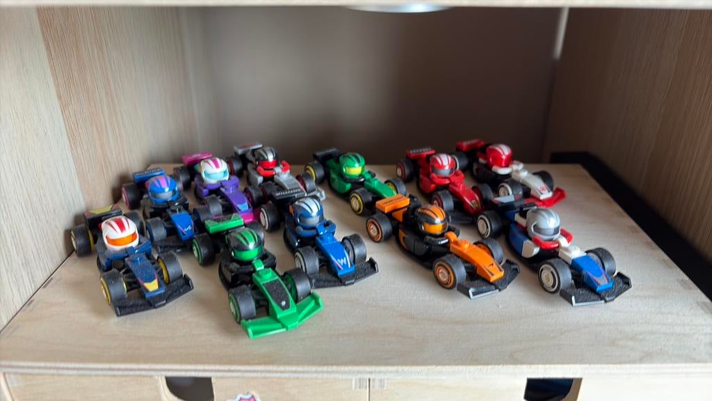 Mini Lego F1, Ophalen of Verzenden, Zo goed als nieuw