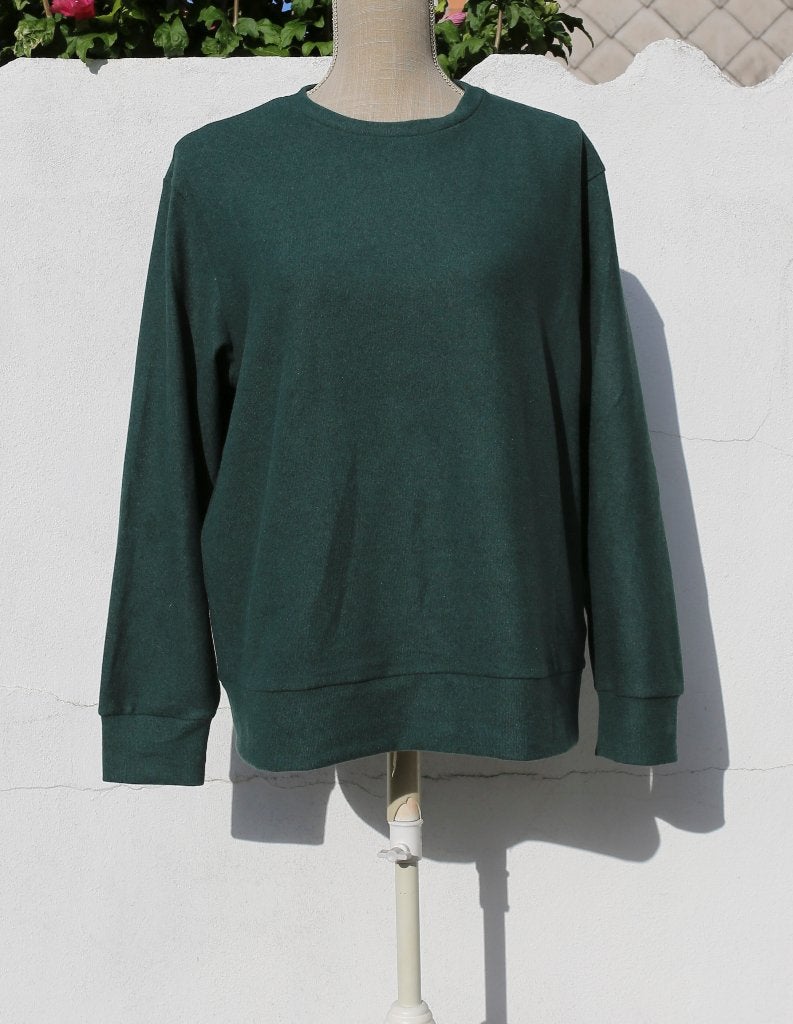 Joli pull Uniqlo vert foncé - Taille M/L, Vêtements | Femmes, Neuf, Taille 38/40 (M), Enlèvement ou Envoi, Vert
