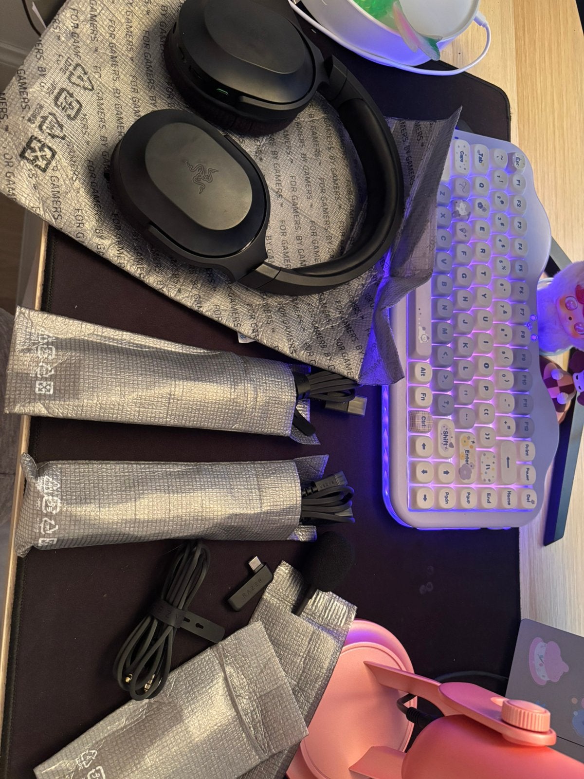 Headphones razer barracuda x, Casque gamer, Comme neuf, Enlèvement, Over-ear