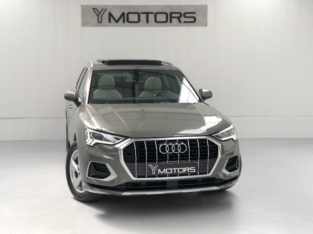 AUDI Q3 35 TFSI S-TRONIC TOIT PANO FULL LED VIRTUAL COCKPIT, Cuir, Argent ou Gris, Entreprise, Garantie prolongée