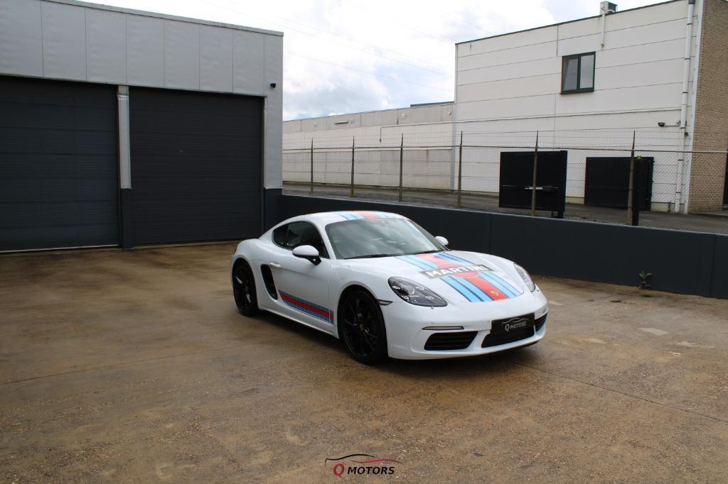 Porsche 718 Cayman /MARTINI/SPORTCHRONO/LED/KEYL/CAM/BOSE/, Automaat, 4 zetels, Achterwielaandrijving, 4 cilinders