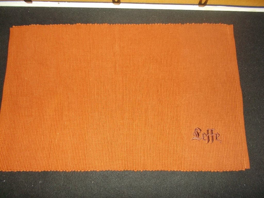 LEFFE - Set de table , Gibotex Belgium, Interbrew 90's, Enlèvement, Utilisé, Autres types, Leffe