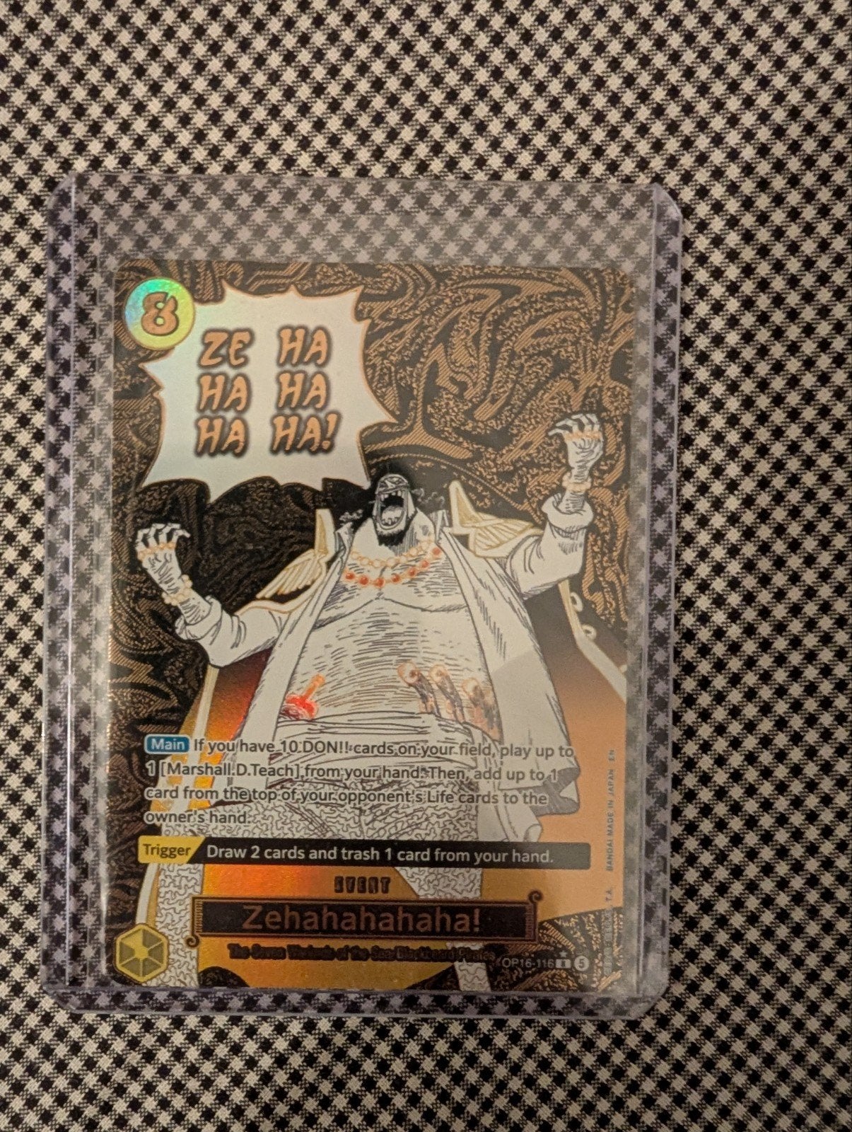One piece tgc op16: Zehahaha Alt Art, Enlèvement ou Envoi