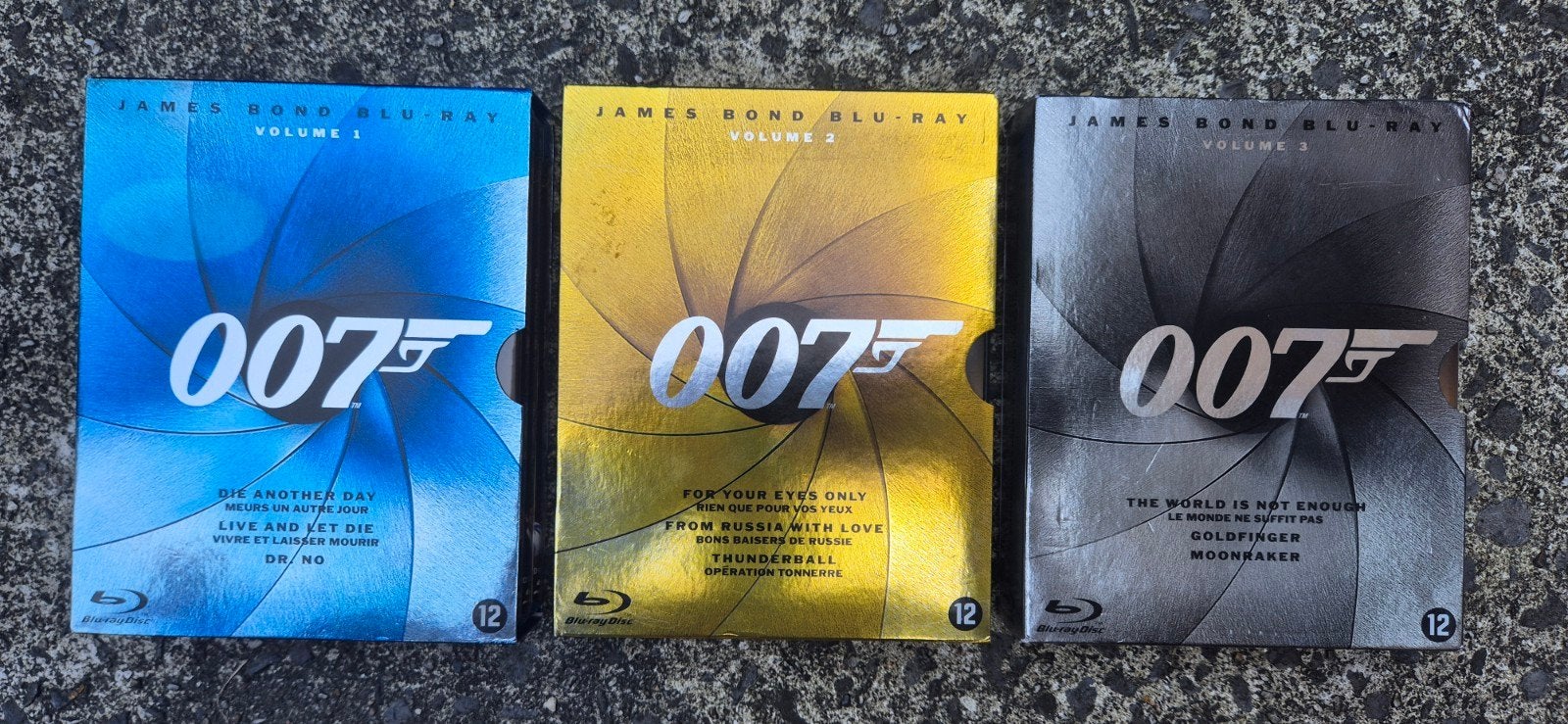 James Bond 007 Blu-Ray, Ophalen, Blu-ray