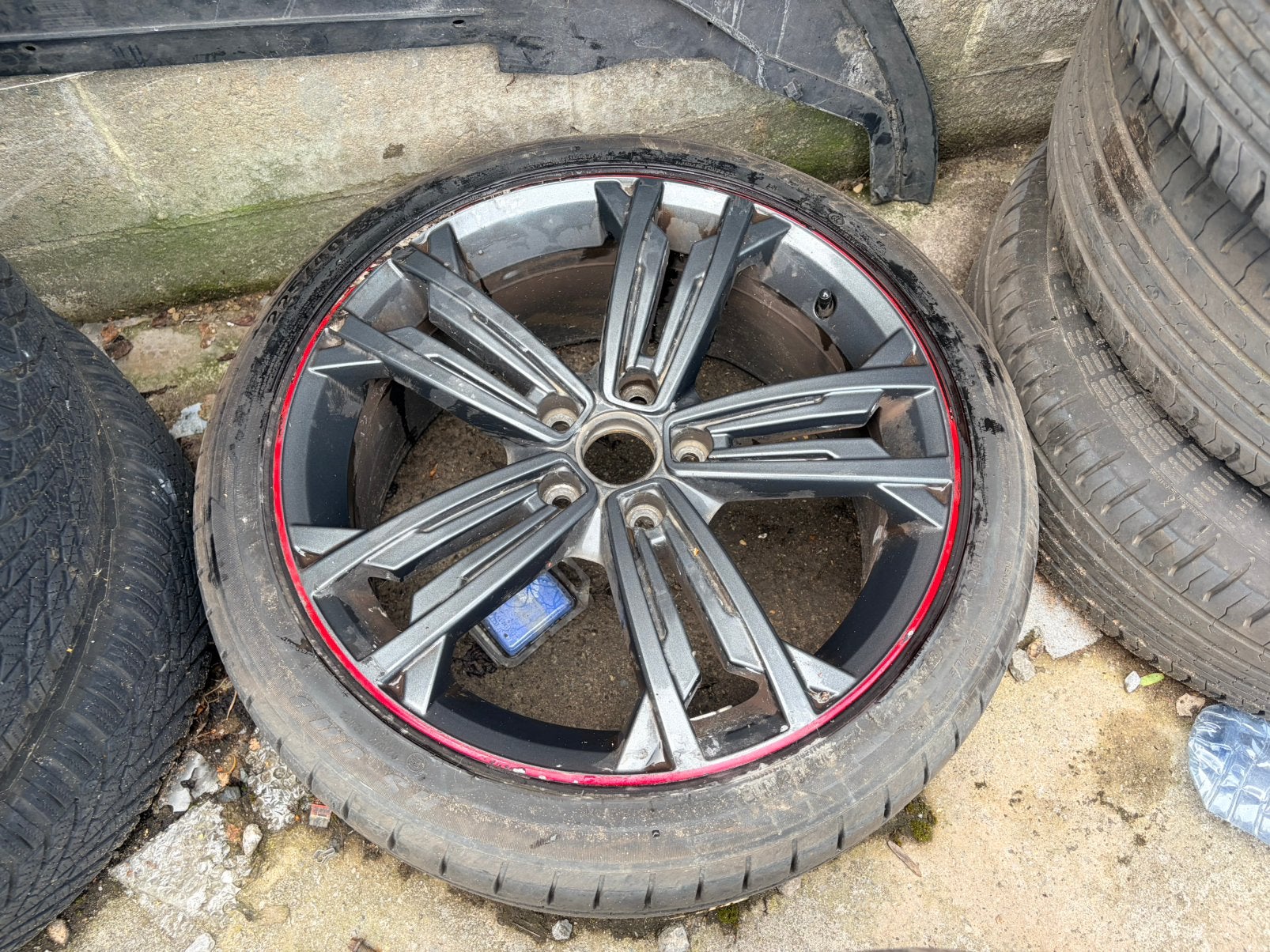 7 gti sevilla golfvelgen, Auto-onderdelen, Ophalen, 18 inch, Gebruikt, Velg(en)