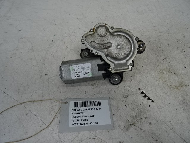 MOTEUR ESSUIE-GLACE ARRIÈRE Fiat 500 (312) (2596001371), Utilisé, Fiat