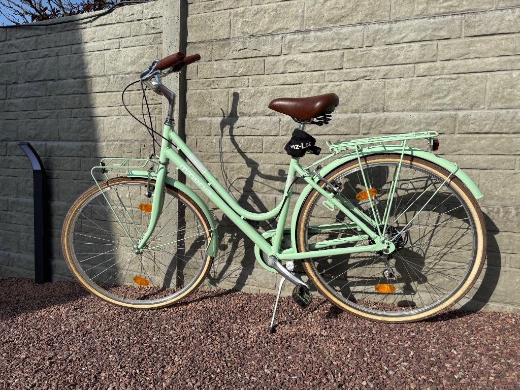 Damesfiets Minerva uitstekende staat, Fietsen en Brommers, Ophalen, Zo goed als nieuw, Overige merken, Versnellingen