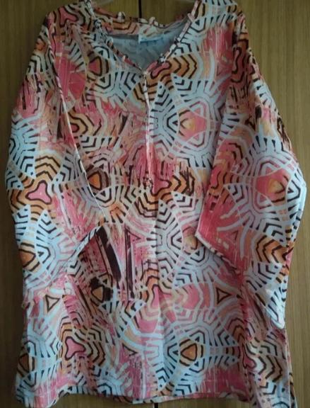 Blouse XXL korte mouw, Kleding | Dames, Blouses en Tunieken, Ophalen of Verzenden, Zo goed als nieuw, Maat 36 (S)