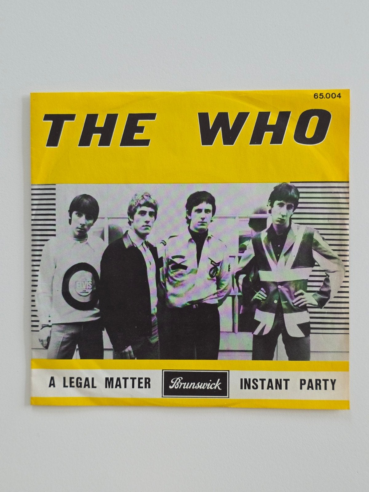 The Who @ A Legal Matter @ 7'' 45 rpm @ 1966 RARE, CD & DVD, Enlèvement ou Envoi