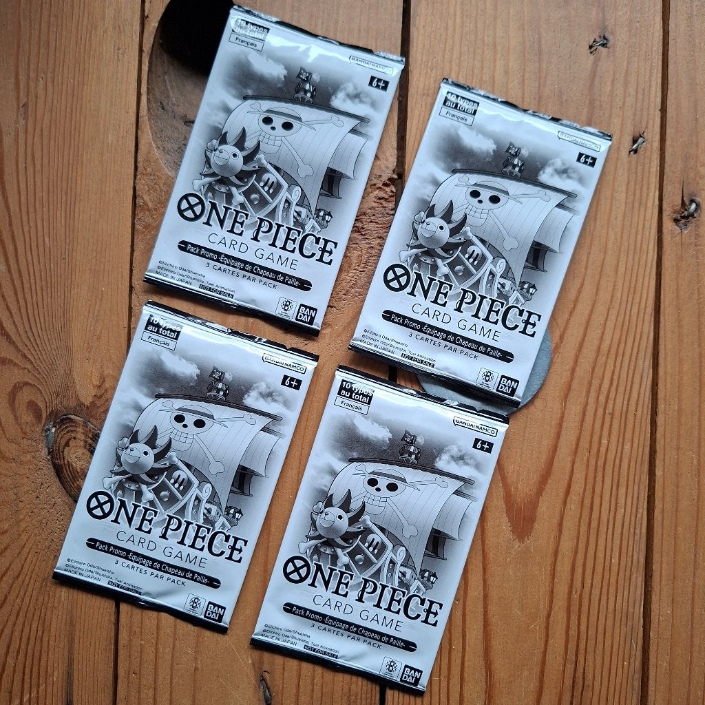 OnePiece card game lot de 4 booster de 3 cartes, Enlèvement, Neuf, Booster