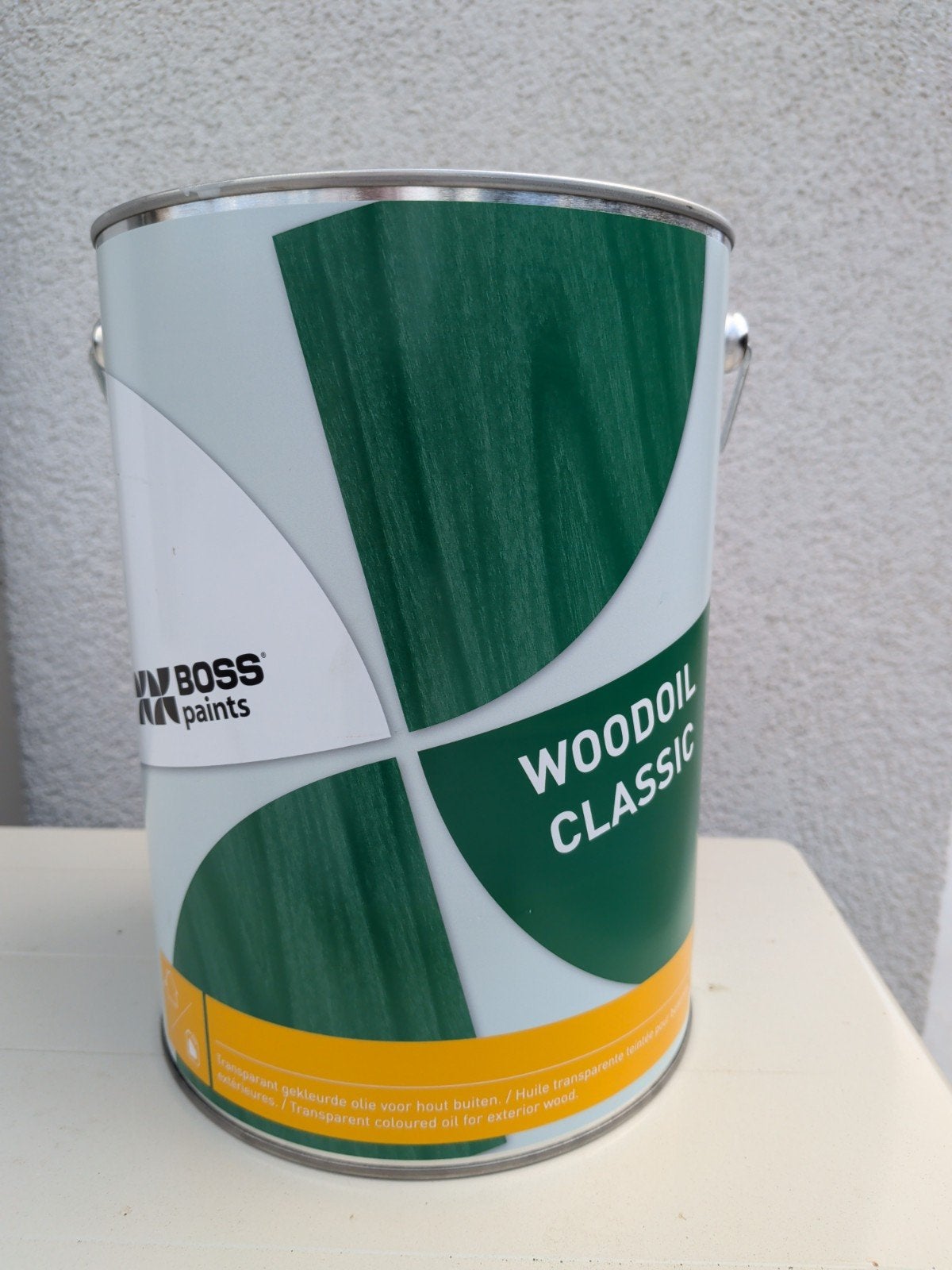 5 l. Woodoil classic mx RAL 9010., Doe-het-zelf en Bouw, Verf, Beits en Lak, Ophalen