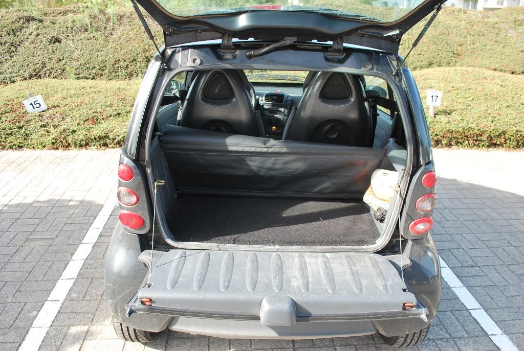 smart for two, Auto's, Automaat, Stof, Zwart, Grijs