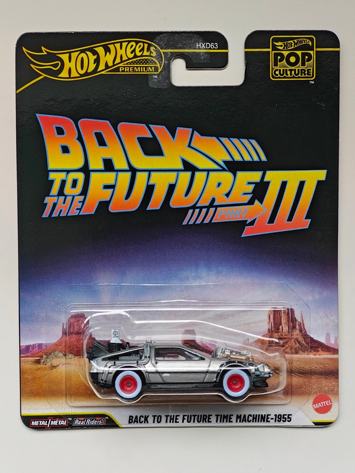 Hot Wheels Premium Back to the Future Time Machine-1955, Hobby en Vrije tijd, Modelauto's | Overige schalen, Auto, Ophalen of Verzenden