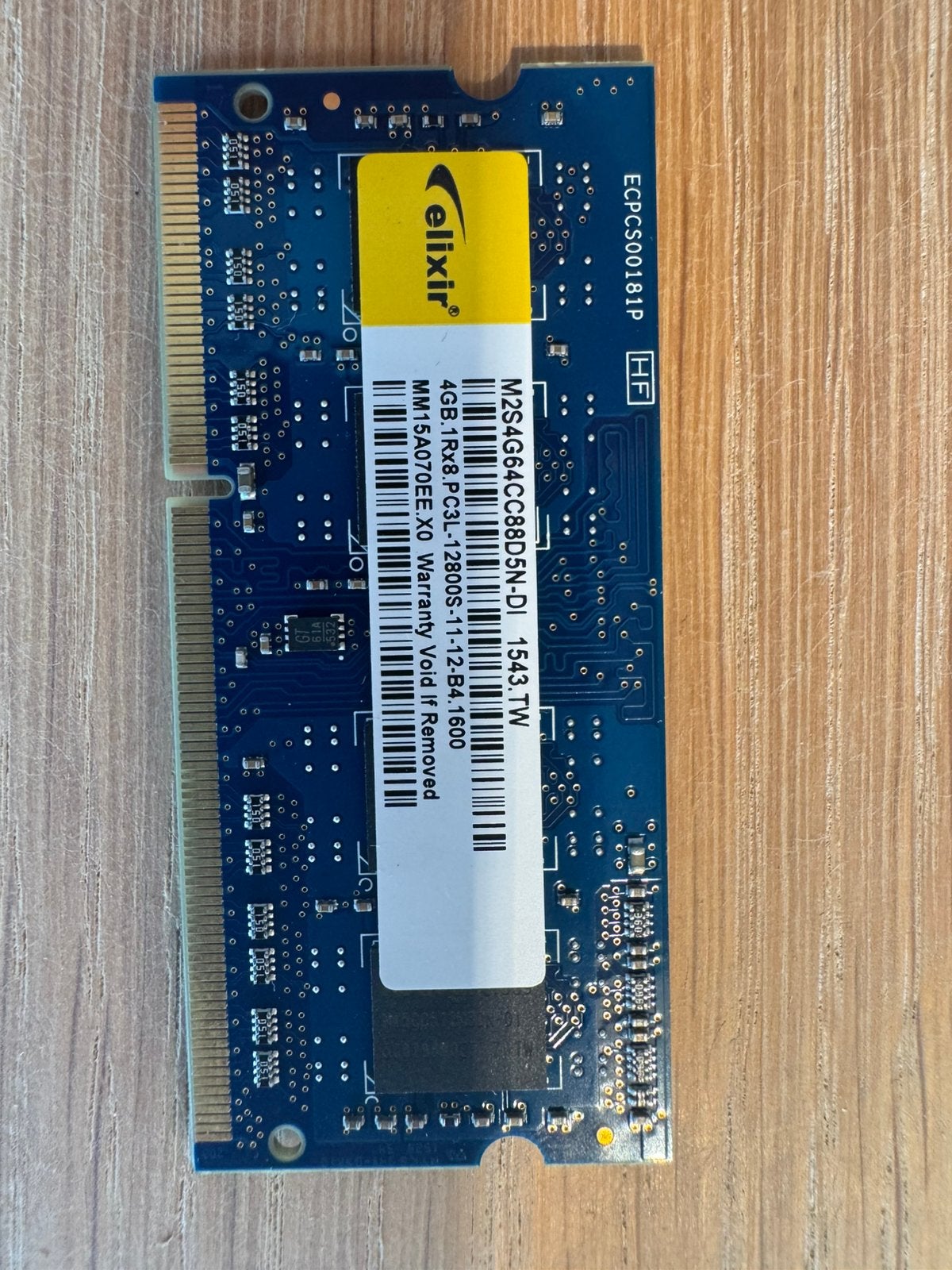 4 GB DDR3L SO-DIMM, Computers en Software, RAM geheugen, Ophalen of Verzenden, Zo goed als nieuw, Laptop, 4 GB