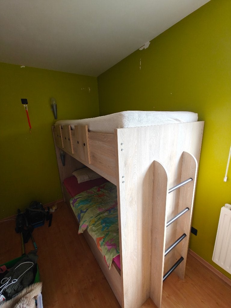 Stapelbed kasteel 205x160x100cm, Kinderen en Baby's, Ophalen, Zo goed als nieuw, Stapelbed