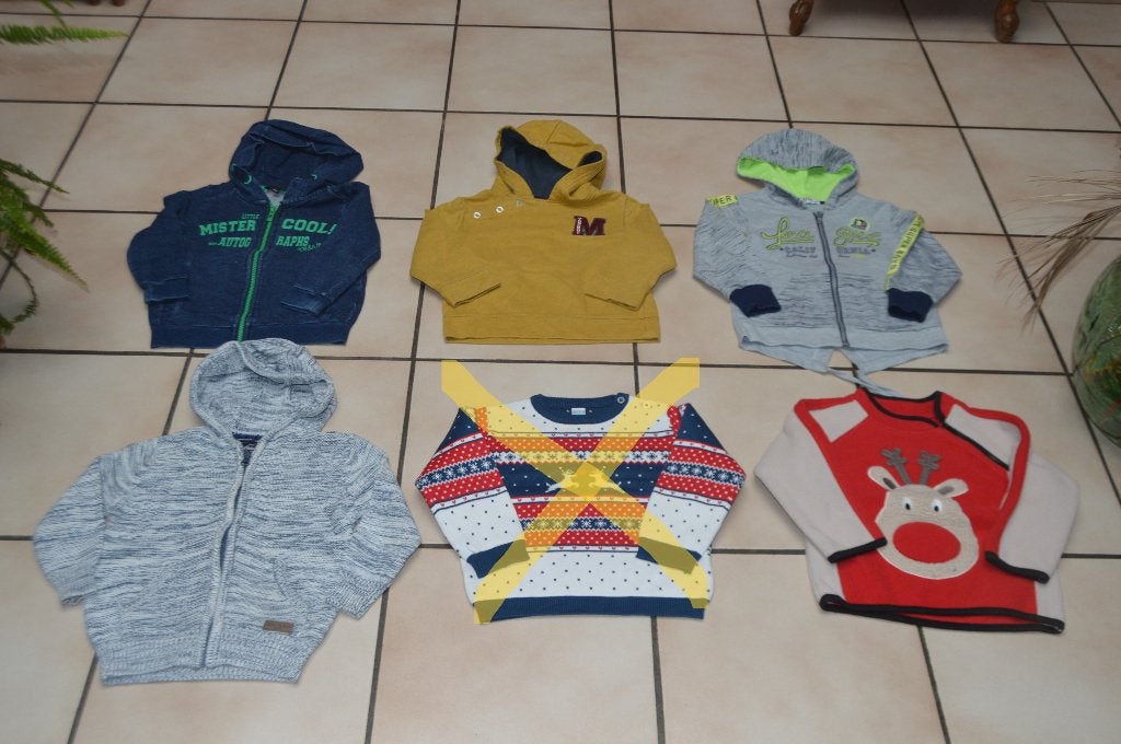 Bébé garçon Pulls et sweats T92 ou 18/24M Très bon état à 3€, Garçon, Pull ou Veste, Comme neuf, Vögele, Rebel, ...