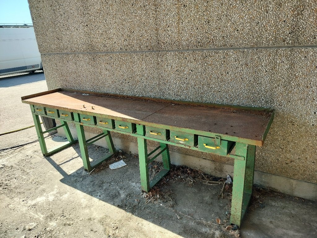 Werkbank, Doe-het-zelf en Bouw, Werkbanken, Ophalen, Gebruikt, 170 cm of meer
