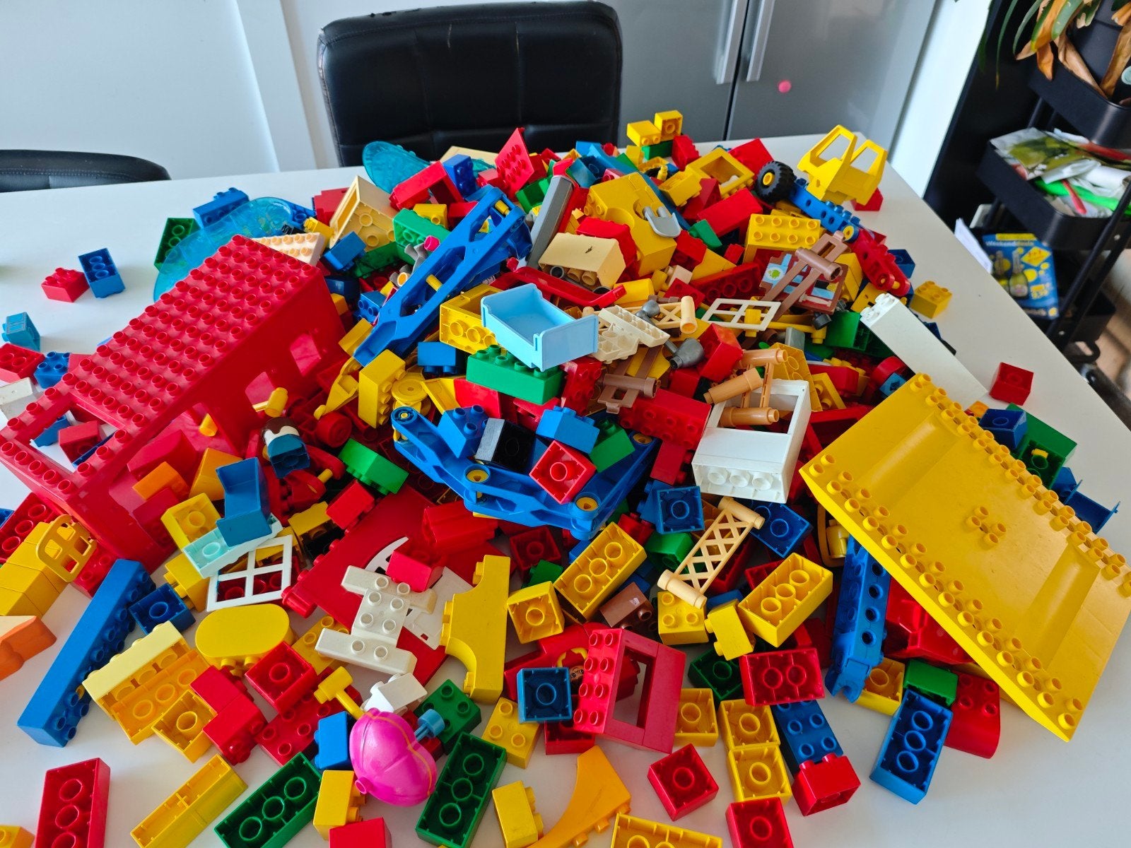 8 kg lego duplo zeer veel blokken, Enlèvement ou Envoi, Duplo