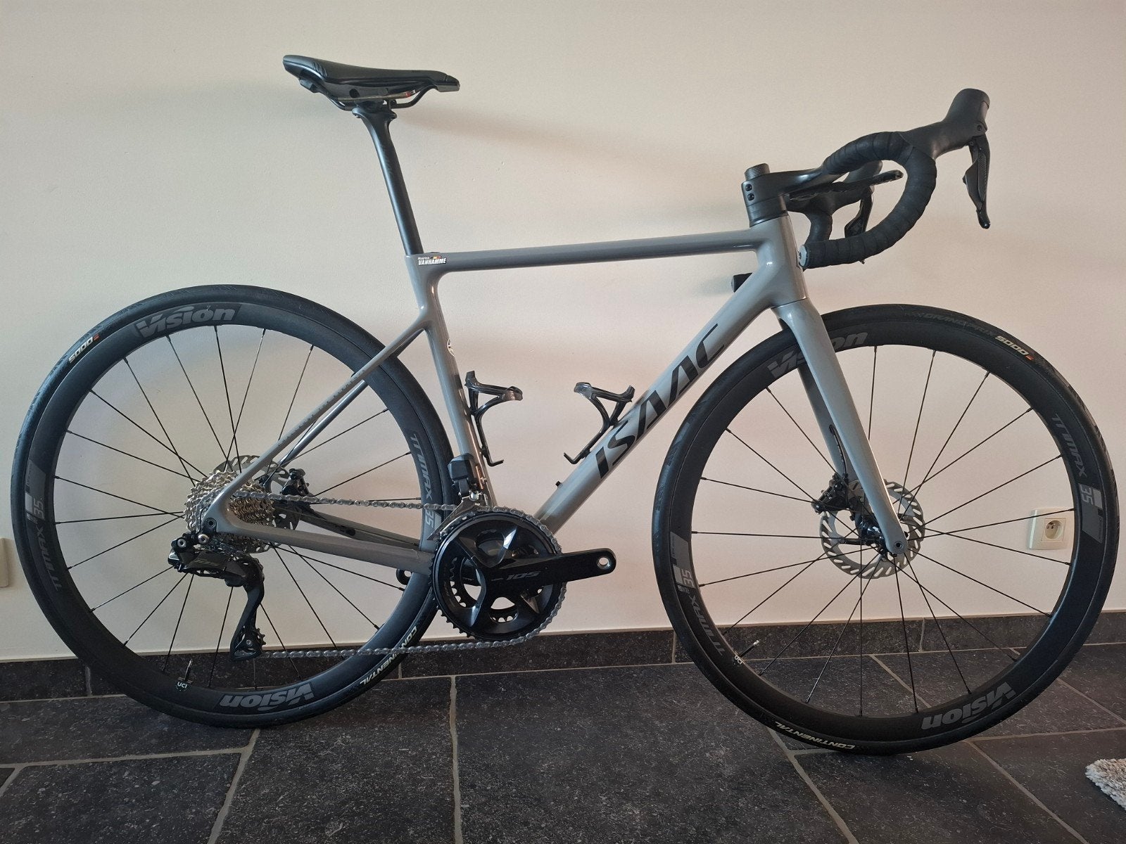 Isaac Element Carbon Racefiets, Fietsen en Brommers, Ophalen, Carbon