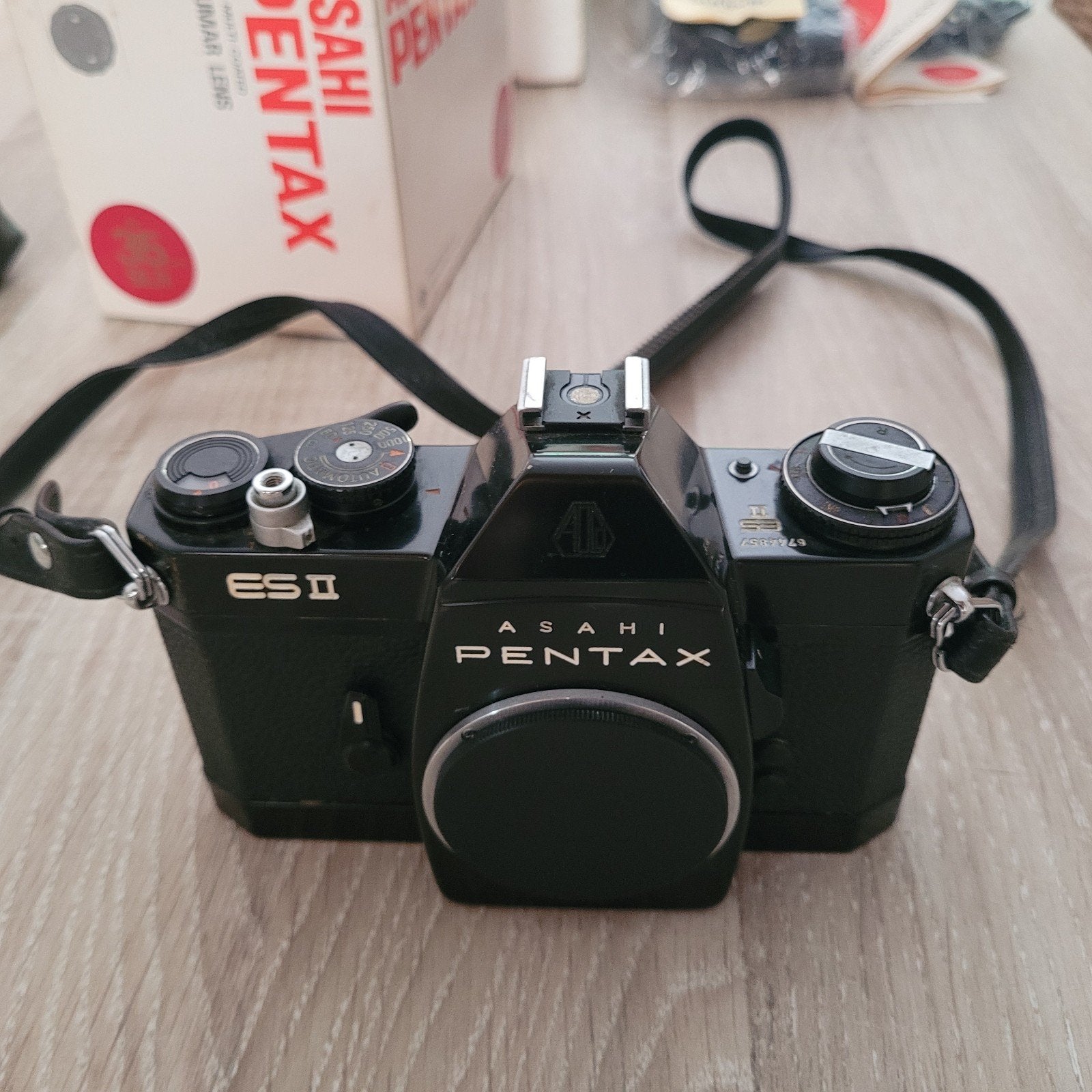 Asahi pentax ES ii appareil photo argentique, TV, Hi-fi & Vidéo, Appareils photo analogiques, Enlèvement, Utilisé, Reflex miroir