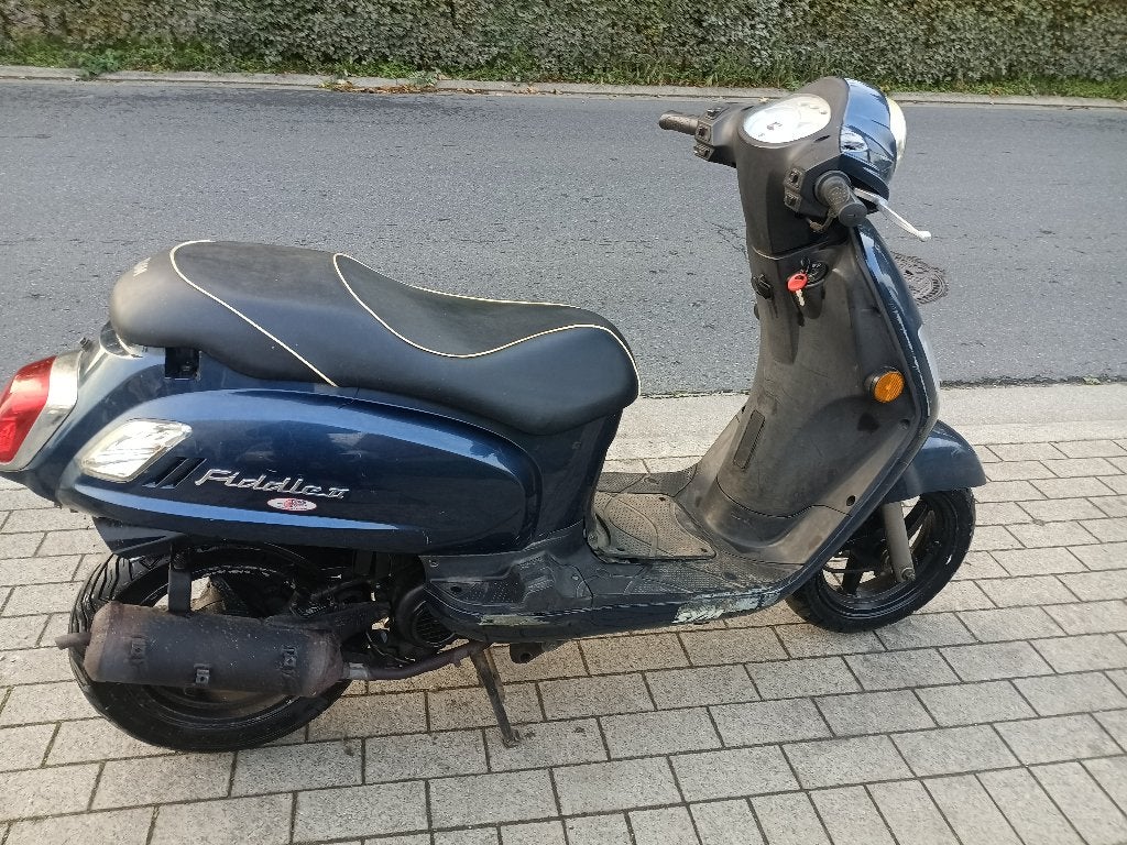 cyclomoteur Scooter Fiddle II cyclomoteur sans papiers, Vélos & Vélomoteurs, Enlèvement, Utilisé, Classe A (25 km/h), Fiddle