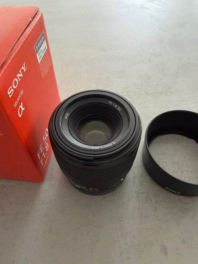 Sony lens 50mm 1.8, Audio, Tv en Foto, Sony E-mount, Autofocus, Sony, Ophalen of Verzenden