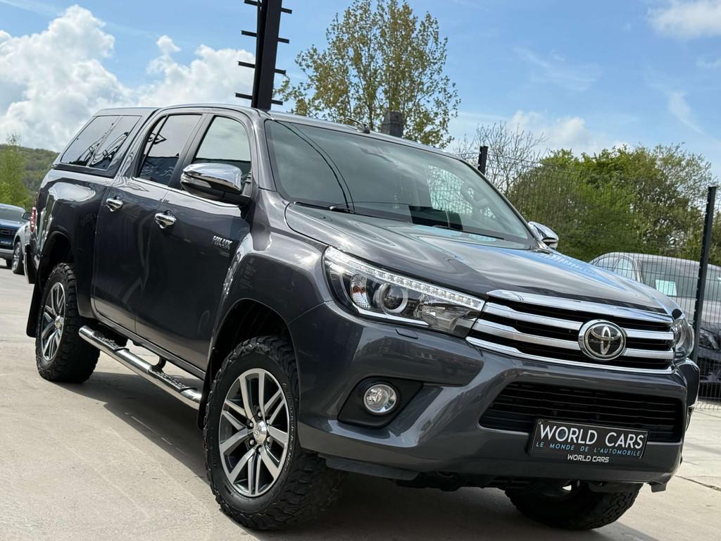 Toyota Hilux 2.4D 4X4 TVAC*BTWIN - HARD-TOP - KEYLESS - NAVI, Auto's, Toyota, Automaat, 4 deurs, Gebruikt, 4 cilinders