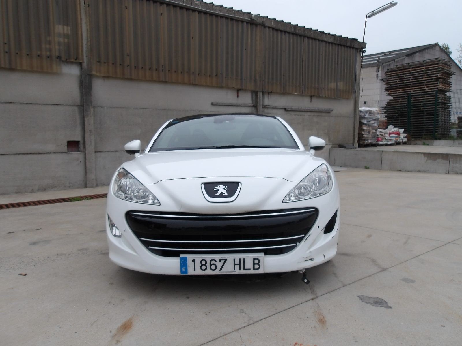PEUGEOT RCZ  BENZINE 06/12, Auto's, https://public.car-pass.be/vhr/00429cbf-5a2d-4709-949e-289947ca52c4, Wit, Bedrijf, RCZ