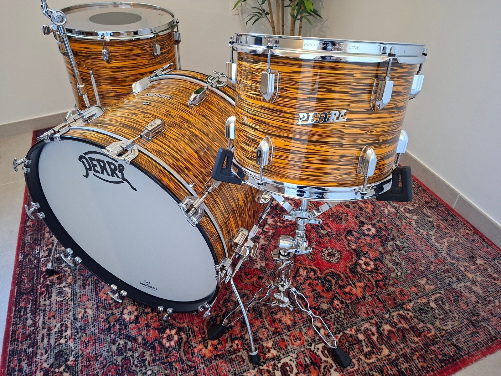 Pearl President Deluxe shell set in absolute nieuwstaat!, Muziek en Instrumenten, Ophalen, Zo goed als nieuw, Pearl