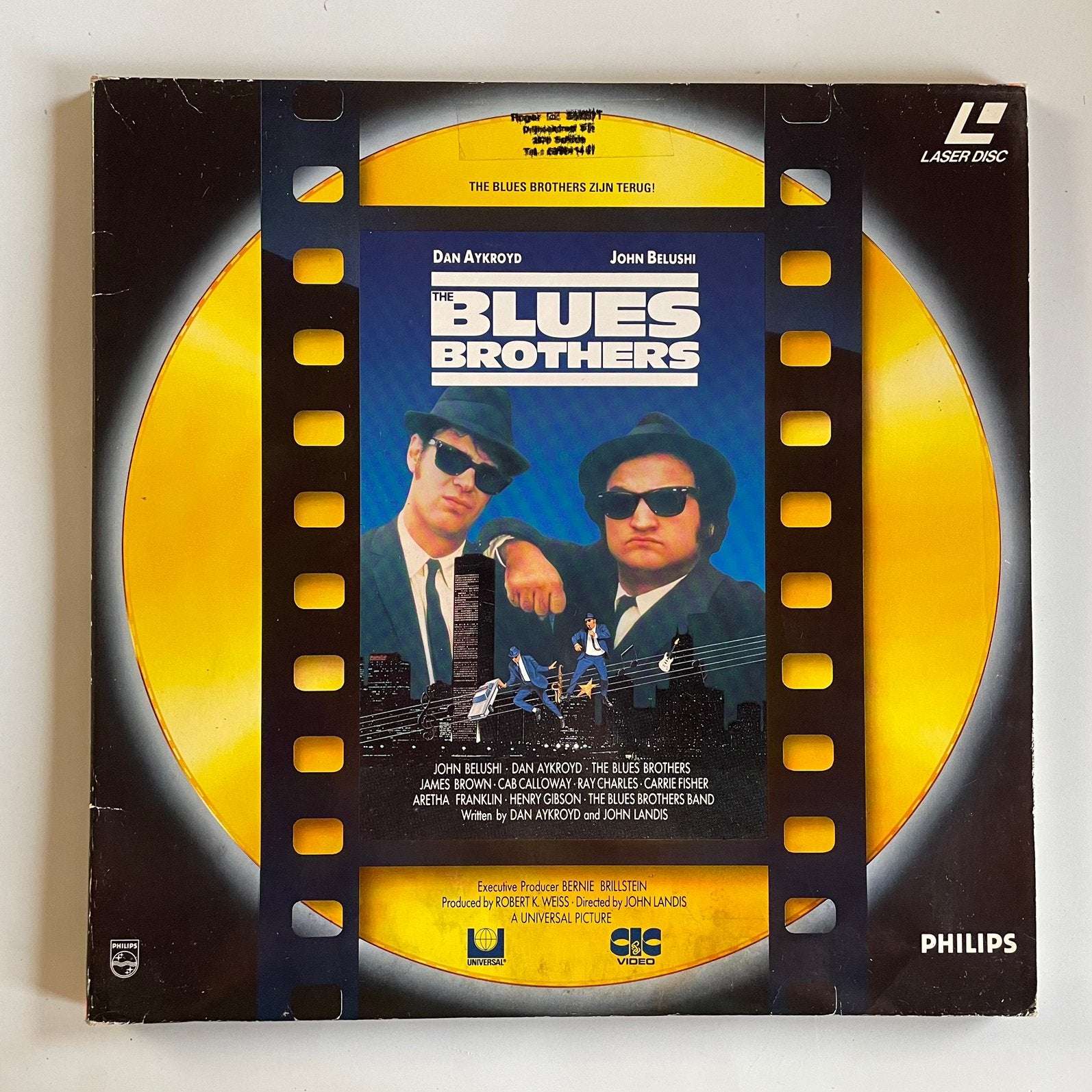 The Blues Brothers - Laserdisc, Ophalen of Verzenden, Zo goed als nieuw