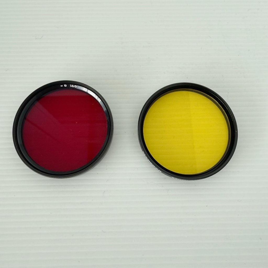 Set van 2 filters 52 mm – B+W rood + Marexar Y2 geel, Enlèvement ou Envoi