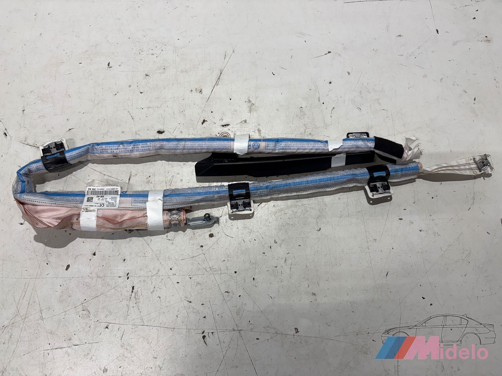 VW POLO 2G HEMEL AIRBAG RECHTS 2GS880742G, Gebruikt, -, Volkswagen, -