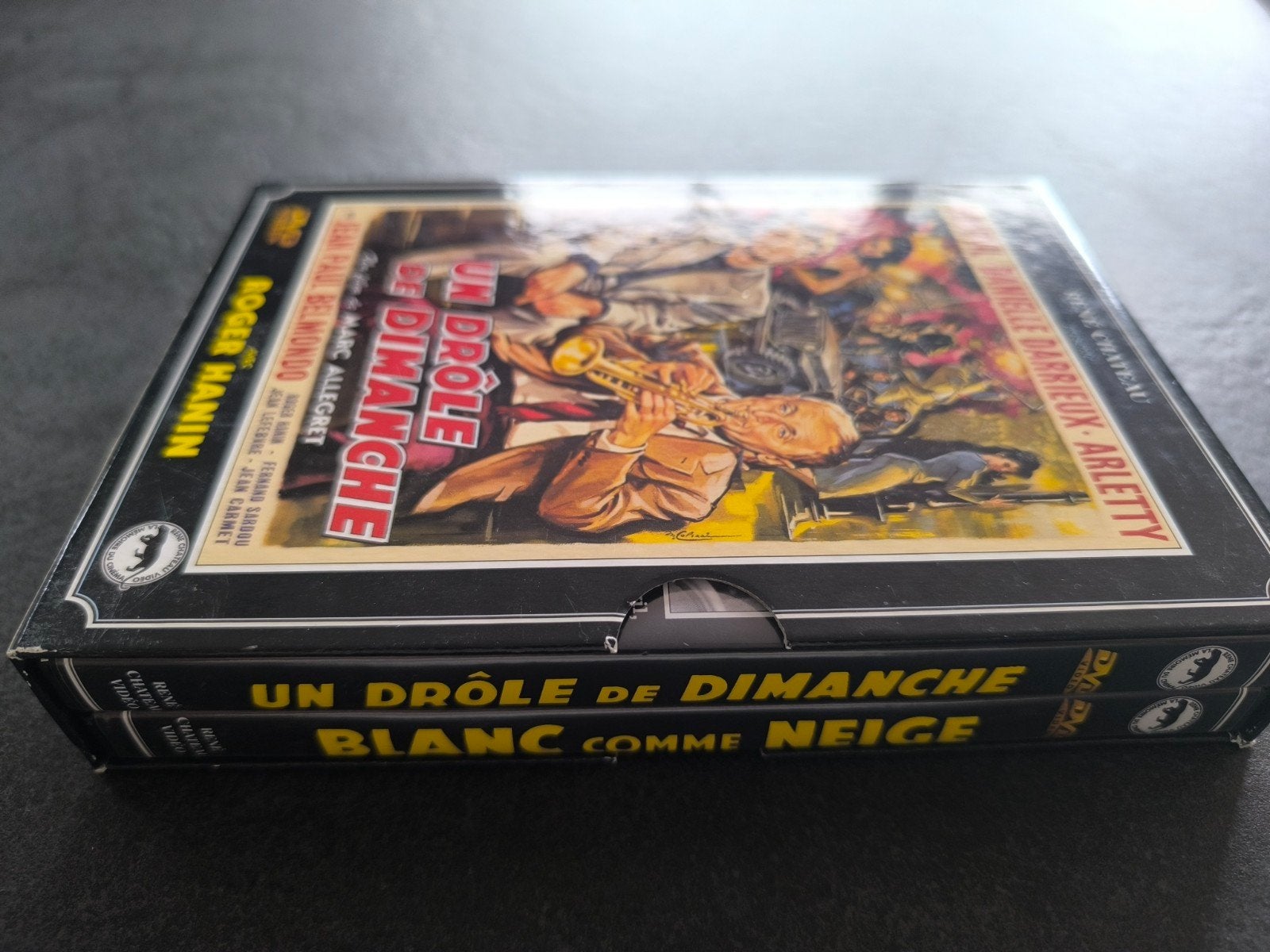 Coffret Un Drôle de dimanche, blanc comme neige, Bourvil, CD & DVD, Enlèvement ou Envoi, Utilisé