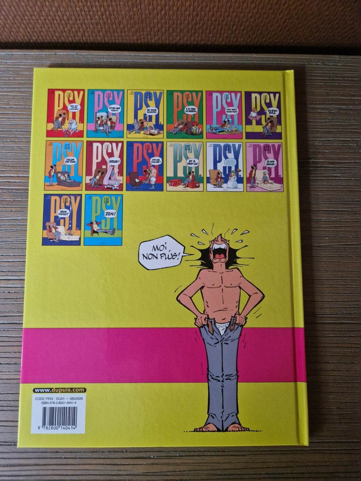Bd les psy 15,EO, Livres, Enlèvement ou Envoi