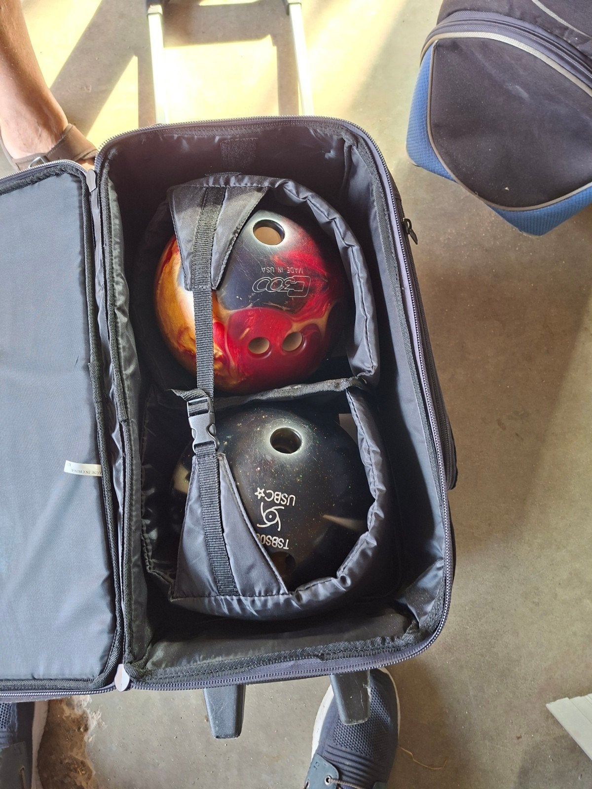 bowling ballen schoenen en tassen, Ophalen, Schoenen