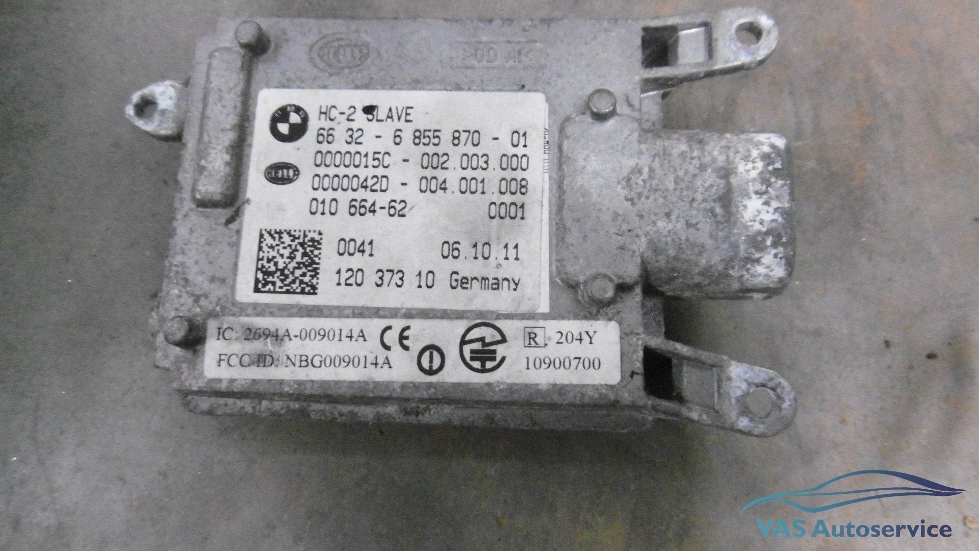 Dodehoeksensor BMW 7-serie  66 32 6 855 870  linksachter, -, Origine de la pièce connue, Utilisé, -