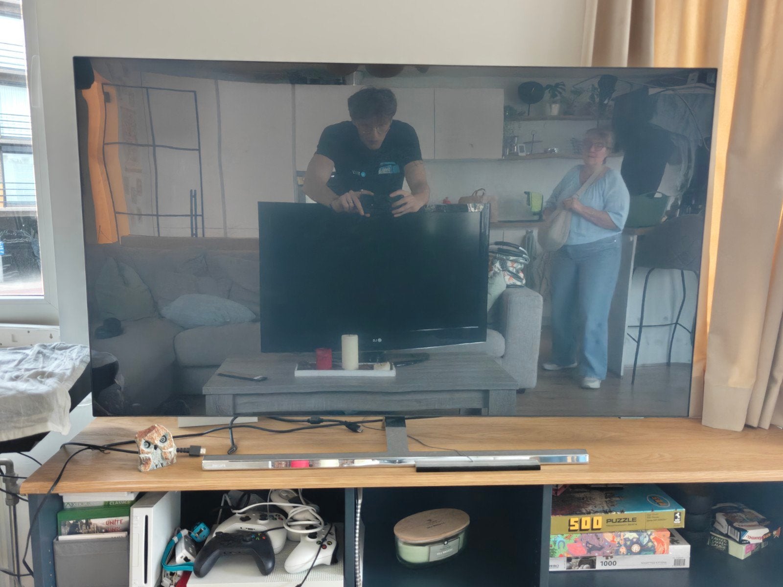 BEAUCOUP DE PIXELS MORTS : Philips OLED 55OLED807 4K UHD, TV, Hi-fi & Vidéo, Philips, OLED, Enlèvement, 100 cm ou plus