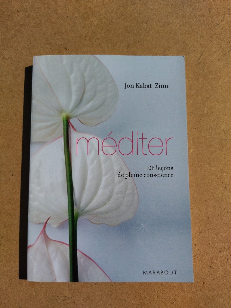 Méditer - 108 leçons de pleine conscience, Boeken, Zo goed als nieuw, Jon Kabat-Zinn, Overige typen, Ophalen of Verzenden