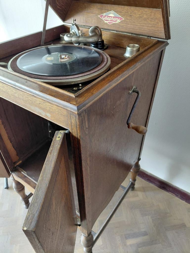 Edephone grammafoon, Ophalen
