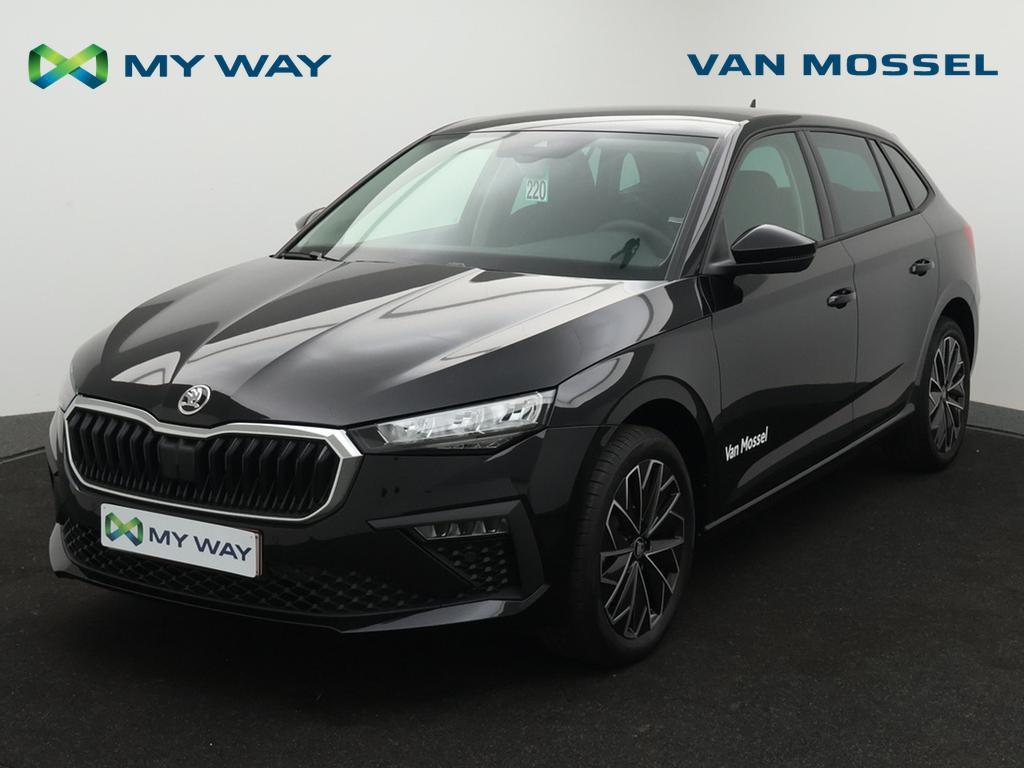 Skoda Scala Scala 1.0 TSI Family, Auto's, Skoda, Scala, https://public.car-pass.be/vhr/7ecbf193-b396-4069-a98d-80667f9914db, Zwart