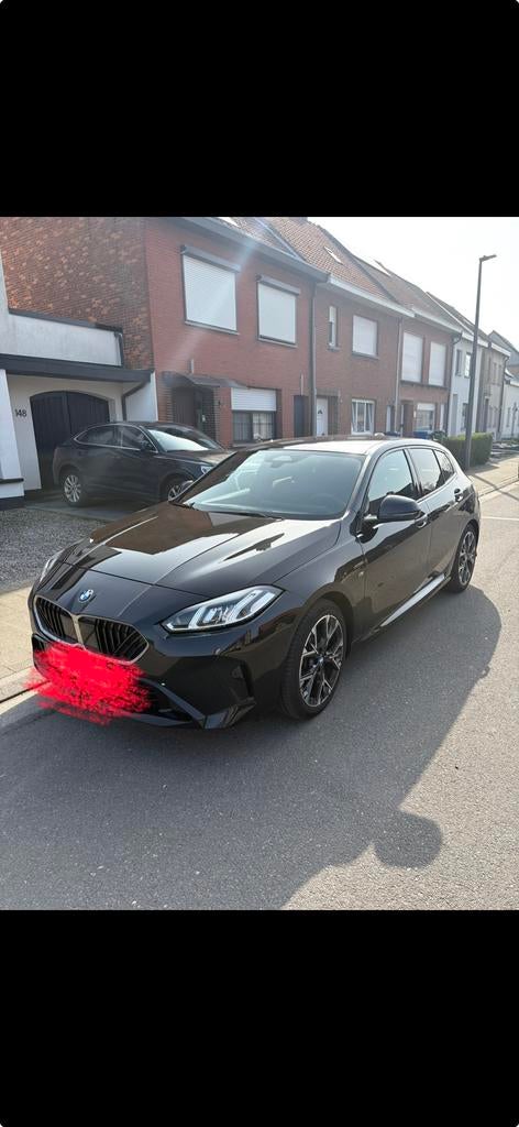 BMW 116 – M Pack – Slechts 28.500 km – Zeer mooie staat, Autos, BMW, 90 kW, Achat, Attache-remorque, Noir