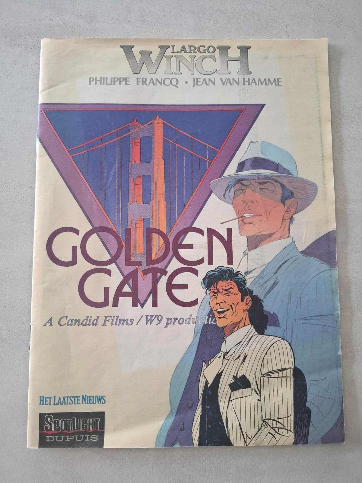 Bande dessinée Largo Winch 'Golden gate', Philippe Francq & Jean van Hamme, Enlèvement ou Envoi, Une BD, Utilisé