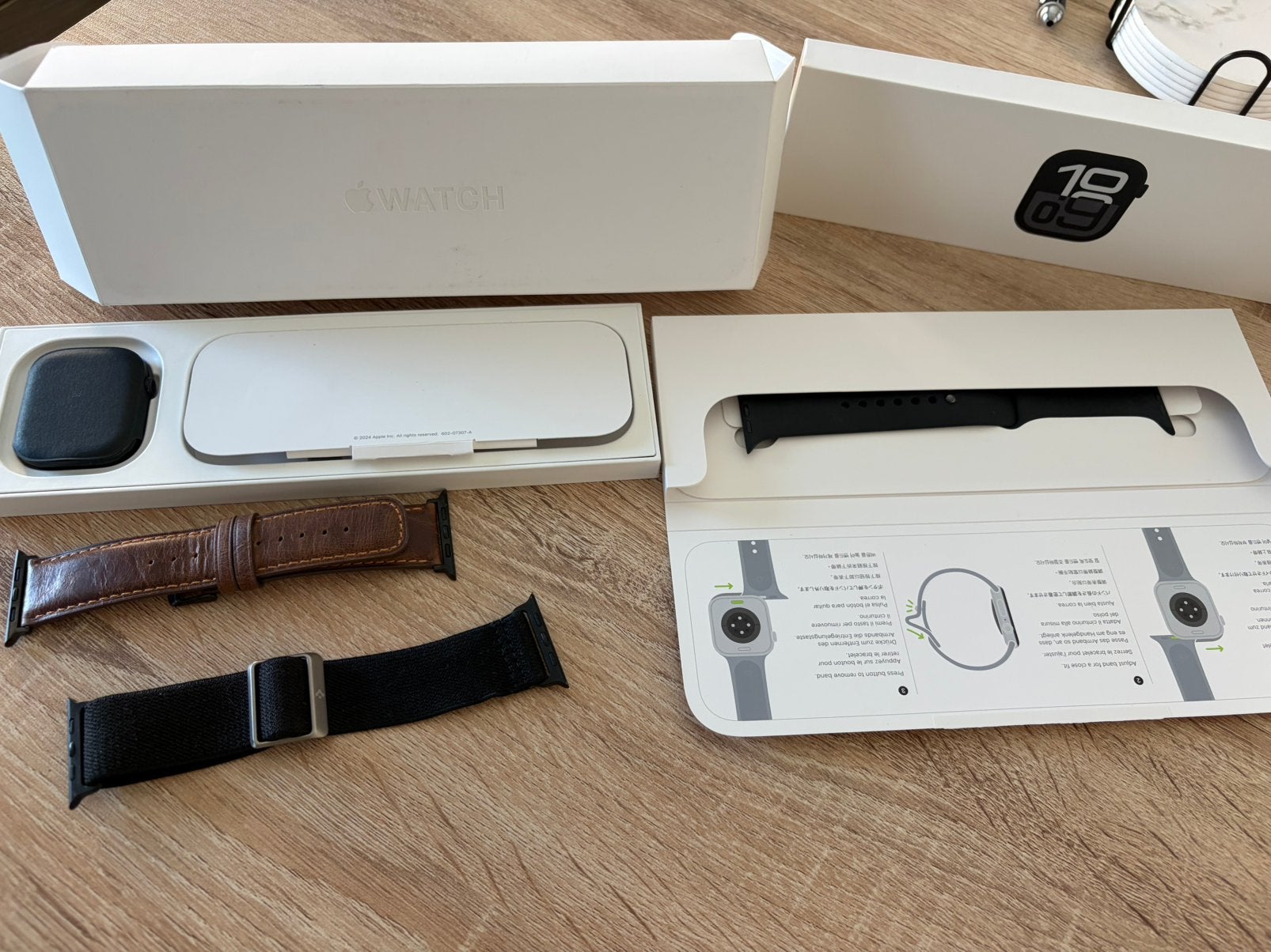 Apple watch serie 10 GPS 46mm, Étanche, État, IOS, Comme neuf