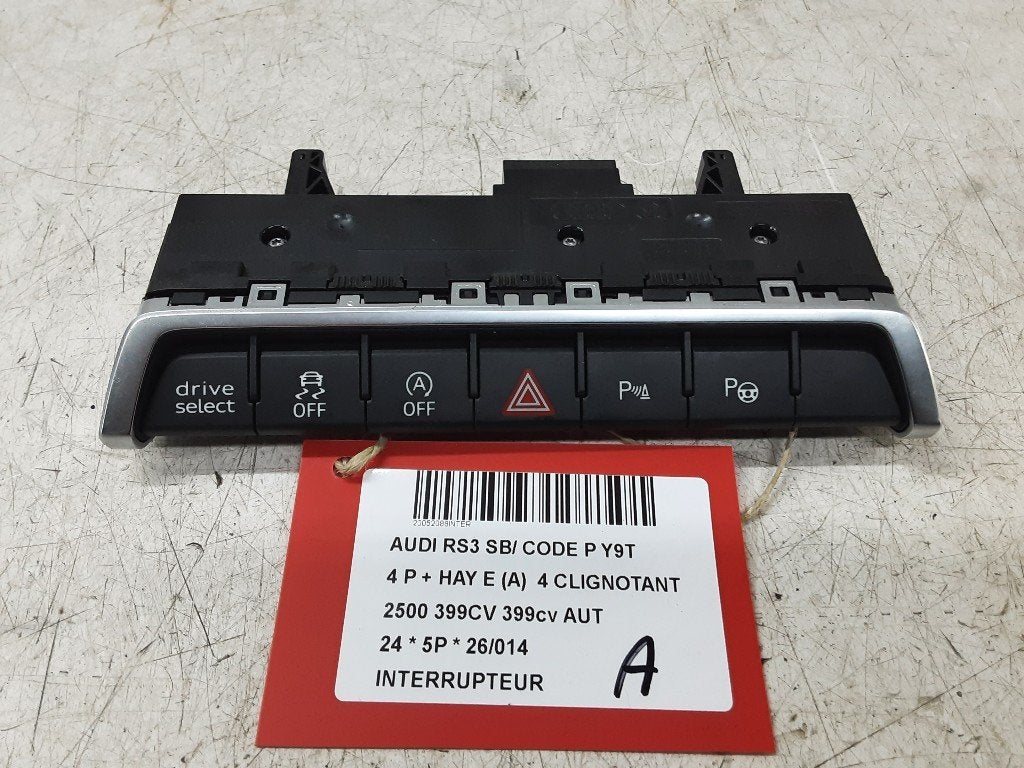 COMMUTATEUR Audi RS 3 Sportback (8YA) (8Y0925301AP), Mevr. I. Hauben, Audi, Utilisé, Rue de l'Espoir 34 34
4030  GRIVEGNÉE, BE