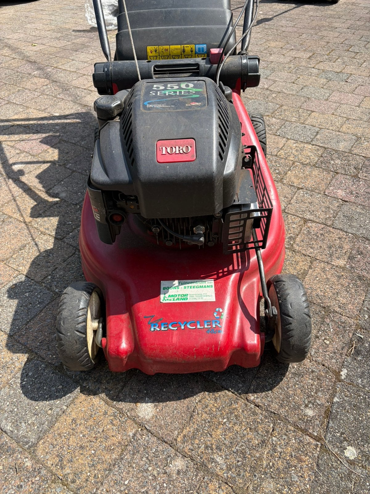 Toro grasmachine 48cm aluminium, Ophalen, Zo goed als nieuw