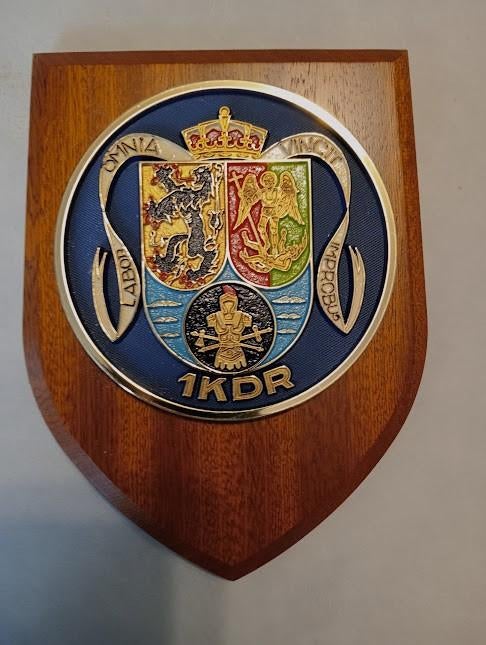 Wapen van de 1 K.D.R., Ophalen of Verzenden, Landmacht, Embleem of Badge